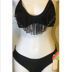 NWT Macy’s raisins swimwear sz medium cheeky